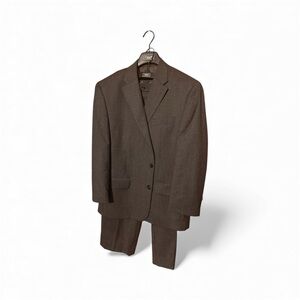 Classic Charcoal Gray Chaps Men's Suit